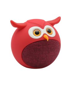 Bežični Bluetooth zvučnik TWS Sova, crvena - ZV1077