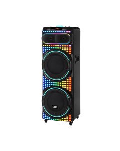 Bluetooth zvučnik NDR-2260 100W, sa dva mikrofona, crna