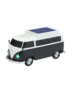 Bluetooth zvučnik WS-698 sa solarnim punjenjem auto, crno/bela