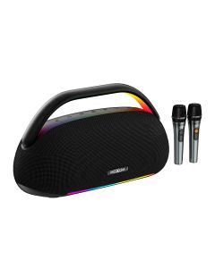 MOXOM Bežični Bluetooth zvučnik MX-SK104 sa dva mikrofona crni