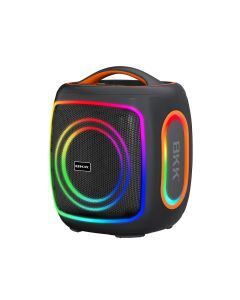 Bežični Bluetooth zvučnik BKK B46A sa dva mikrofona crni