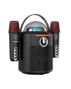MOXOM Bežični Bluetooth zvučnik MX-SK66 sa dva mikrofona, crna - ZV955
