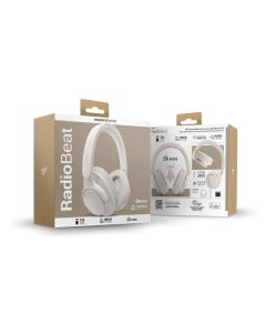 ENERGY SISTEM Bluetooth slušalice RadioBeat, krem
