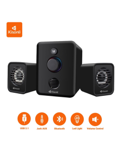 Zvucnik Kisonli U-3000BT 2.1 Bluetooth crni