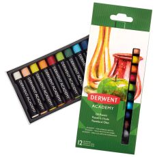 DERWENT Boje uljane (uljani pastel) 12 boja karton Academy Derwent 2301952 blister