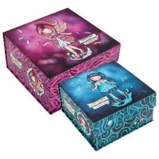 SANTORO Kutija ukrasna magnet Dancing On Air/Walking On Water pk2 Gorjuss 1191GJS01