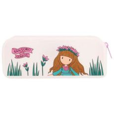 SANTORO Pernica silikonska pravougaona glitter 1zip Woodland Wildflower Gorjuss 1337GJ04