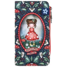 SANTORO Novčanik pravougaoni 1zip Little Mushroom Gorjuss 1326GJ03