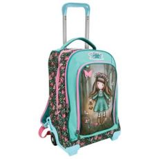 SANTORO Ranac đački anatomski sa točkićima 3zipa Woodland Wildflower Gorjuss 1219GJ12