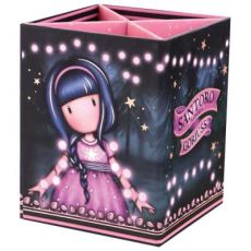 SANTORO Čaša za olovke kartonska kvadratna In The Forest Gorjuss 1227GJ01