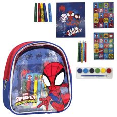 CERDA Ranac dečji sa setom za bojenje pk5 Spidey Cerda 2700001590 crveno-plavi