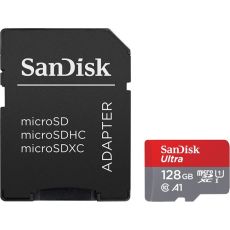 SANDISK Memorijaorijska kartica Ultra microSD 128GB + adapter