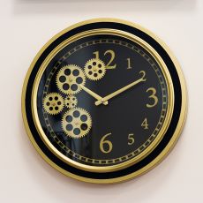 ENA Zidni sat sa rotirajućim zupčanicima 40 cm