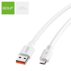 GOLF USB kabl na Micro USB 1m GC-98M 6A 120W, bela