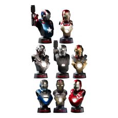 HOT TOYS Iron Man 3: Deluxe 1:6 scale Collectible Bust Set