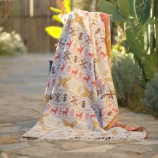 DEKOR DOM Ćebe ECO BLANKET 150x200 - JS25404B - Yellow Reindeer