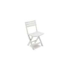 IPAE-PROGARDEN Baštenska plastična stolica Birki - bela 54 × 53 × 82 cm