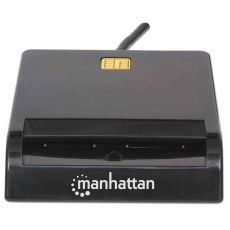 INTELLINET MH adapter USB 2.0 Muški Smart-SIM čitač kartica, položeni