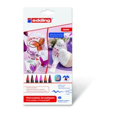 EDDING Markeri za porcelan E-4200 1-4mm 1/6, tople boje