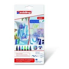 EDDING Markeri za porcelan E-4200 1-4mm 1/6, hladne boje