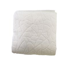 DEKOR DOM Frotir prekrivač STONE 145x200 - IVORY - 26