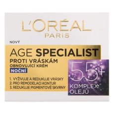 L'Oreal Paris Age Specialist Anti-wrinkle 55+ noćna krema protiv bora 50 ml