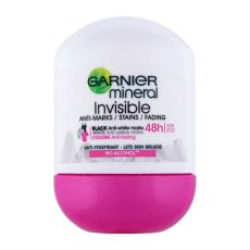 Garnier Mineral Deo Invisible Black, White & Colors Roll-on 50 ml