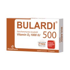 BULARDI 500 mg sa 1000 IJ vitamina D3, 10 kapsula
