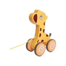 LORELLI Edukativna igračka - Giraffe Pull- along