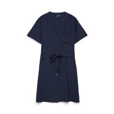 VERO MODA Ženska plava haljina josie