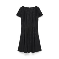 VERO MODA Ženska crna haljina zamira