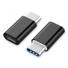 GEMBIRD Adapter, USB 2.0 na Type-C, A-USB2-CMmF-01, crna
