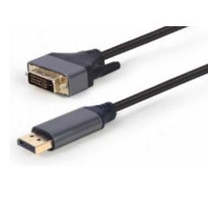 GEMBIRD CC-DPM-DVIM-4K-6 DisplayPort na DVI digital interface kabl 4K at 30 Hz, Premium Series 1.8m