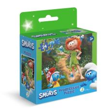 OSTALO PUZZLE THE SMURFS 24PCS 200695