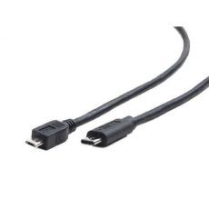 GEMBIRD CCP-USB2-mBMCM-1M Gembird USB 2.0 Micro BM to Type-C cable (Micro BM/CM), 1 m