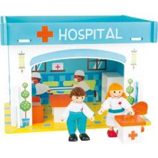 LEGLER Drvena bolnica sa dodacima