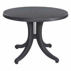 SANJA IPPI Okrugli plastični sto 95cm Orlando, antracit