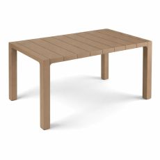 SANJA IPPI Plastični baštenski sto 140x80cm Orfeo, tamno moka