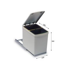 ALVEUS Kanta za otpatke albio 10 2x7,5l