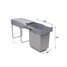 ALVEUS Kanta za otpatke albio 20 1x21l + 1x1l