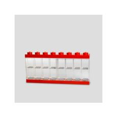 LEGO Izložbena polica za 16 minifigura - crvena