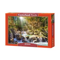 CASTORLAND Puzzle Sunny Forest Stream - 2000 delova