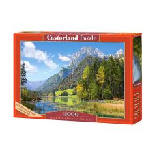 CASTORLAND Puzzle Mountain Refuge In The Alps - 2000 delova