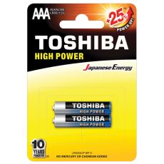 TOSHIBA Alkalne Baterije High Power LR03 BP 2/1