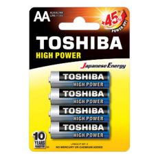 TOSHIBA Alkalne Baterije High Power LR6 BP 4/1