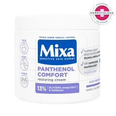 Mixa Panthenol Comfort Umirujuća krema za kožu sklonu atopiji, 400 ml