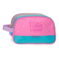 MOVOM POSITIVE MIND dečiji neseser sa 2 pregrade - pink