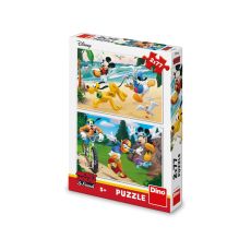 DINO Puzzle Disney Miki sportista 2x77 delova (386129)