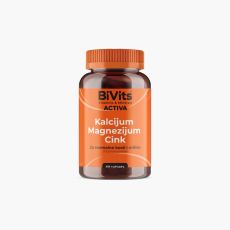BiVits ACTIVA Kalcijum Magnezijum Cink, 60 tableta