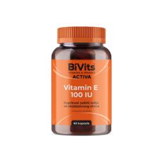BiVits ACTIVA Vitamina E 100 IU, 60 kapsula